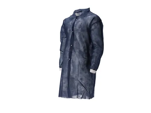 Bezoekersjas Non Woven Blauw Maat XL 100 Stuks