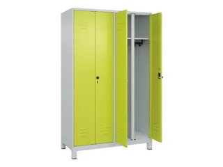 locker voor scheiding van kleding,HxBxD 1950x1200x500mm,4vak - 2