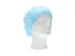 Haarnet CMT bouffant non-woven M 50cm PP blauw 100 stuks