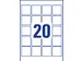 Avery Printbare Qr-etiketten Ft 45x45mm (b X H), 400 Stuks