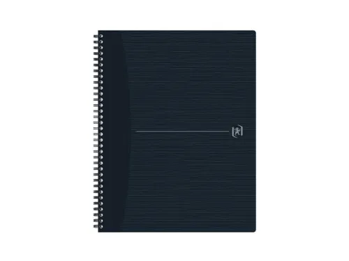 Spiraalblok Oxford Origin A4+ ruit 5mm 70vel zwart