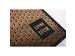 Livre d'or 140 pages tranche or - Format 21x19cm - PALMYRE - Noir arc