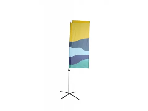 ECO Print Square voor Beach Flag Budget Medium