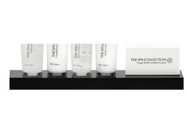 The Spa Collection Display voor 4 tubes 30ml Zwart 10 Stuks