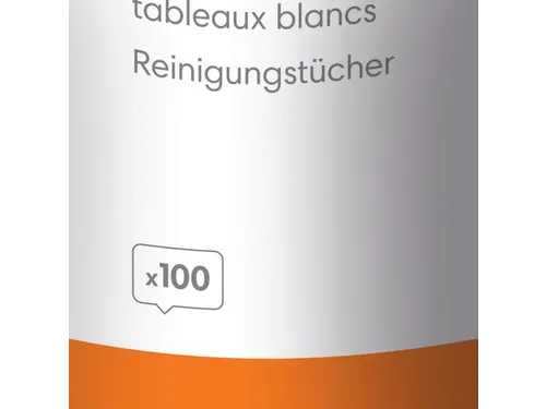 Whiteboardreiniger Nobo pot met 100 stuks