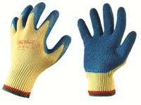 Handschoen Glovcut 900 Geel/blauw Taeki Klasse 5 Maat 10