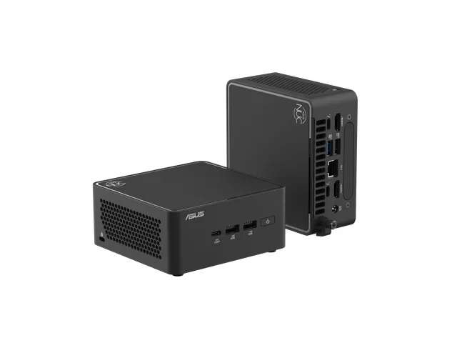 ASUS NUC 15 Pro RNUC15CRHI300002, Mini PC type barebone, DDR5-SDRAM, M