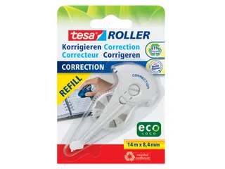 Correctierollervulling Tesa ecoLogo 8.4mmx14m eco op blister - 1