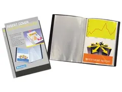 Showalbum A4 100 Tassen Zwart Met Insteek