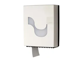 Toiletpapier dispenser Celtex Mini Jumbo wit - 1