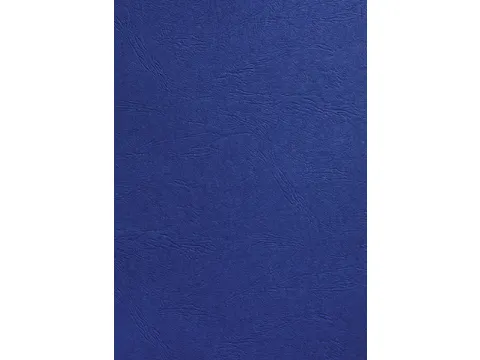 Voorblad Gbc A4 Lederlook Koningsblauw 250 Gram