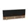 opzetpaneel,v. bureau,aanbouw achter,B 1400mm,NT-cherry,BN8033-zwart
