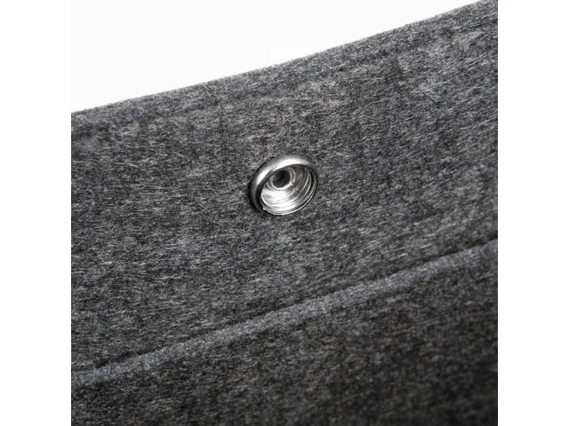 Bureau Tas Hybride werken Basic M donkergrijs 360x280x150mm