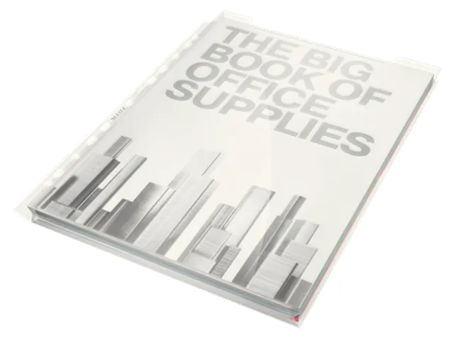 harmonica showtas A4 PP 11-gaats 0.18mm generfd, pak van 5 stuks