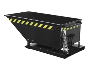 kiepbak,HxLxB 530x1375x670mm,0,25m³,draagverm. 300kg,RAL7021 - 2