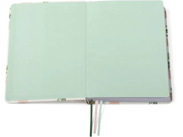 Notitieboek Èccolo Succulent lijn ca.15x20cm 80gr. 256pag.