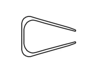 25 Serodo bindruggen 12mm zwart - 3