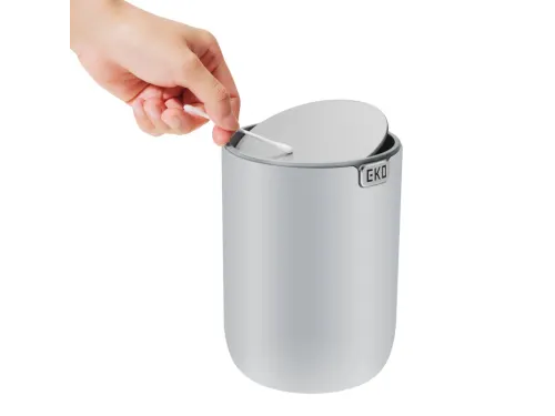 Fandy 2 Tafelafvalbak 2.2 Liter Grijs