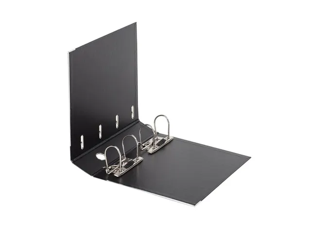 Classeur Elba Rado Plast 75mm Bancaire 2 Méc. Noir PVC