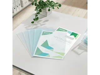 L-map Leitz 4153 premium A4 0.15mm PVC glashelder - 6