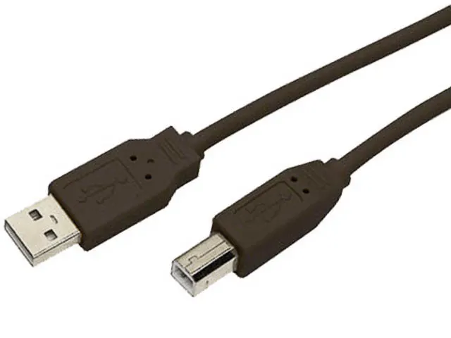 USB 2.0 kabel A/B 1,8m MRCS101 zwart