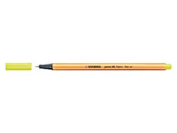 Fineliner STABILO point 88/024 neon geel 0.4mm