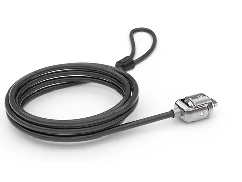 Compulocks CL15, Ronde sleutel, Zwart, Zilver