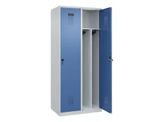 locker voor scheiding van kleding,HxBxD 1850x800x500mm,2vak - 1