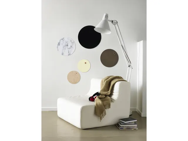 Glasmagneetbord Naga rond 25cm eiken