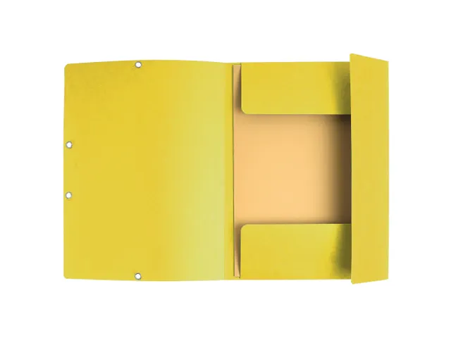 Elastomap glanskarto n 400 3 klep geel