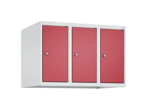 opzetkast,v. locker,3vak.,vak B 250mm,HxBxD 500x750x500mm,vleugeldeur