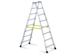 Boktrap Aluminium L 1 84M 2X8Treden Dubbelzijdig Uitvoering Nl