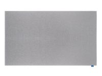 WALL-UP akoestisch Prikbord 119.5x200cm Licht Grijs