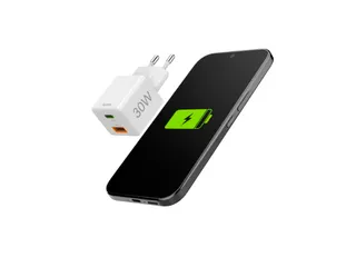 Oplader Hama USB-C/USB-A Mini PD 30W wit - 11