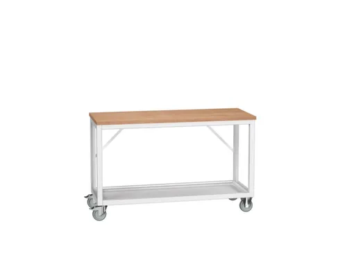 werkbank,verrijdbaar,HxBxD 930x1500x600mm,multiplexblad