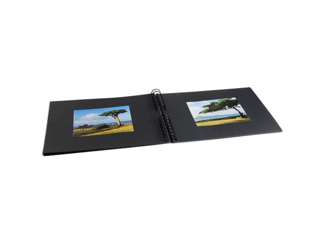 Exacompta Candy Blue Photo Album - Spiral Bound, 32x22 Cm, 50 Pages, Holographic Cover