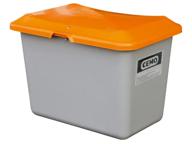 strooigoedbak,100l,HxBxD 340x890x600mm,GVK,grijs,deksel oranje