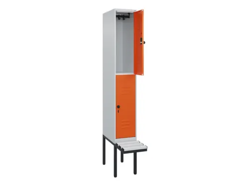 Dubbeldekse dekenkist,HxBxD 2120x300x815mm,1x2vak.,vak B 300mm