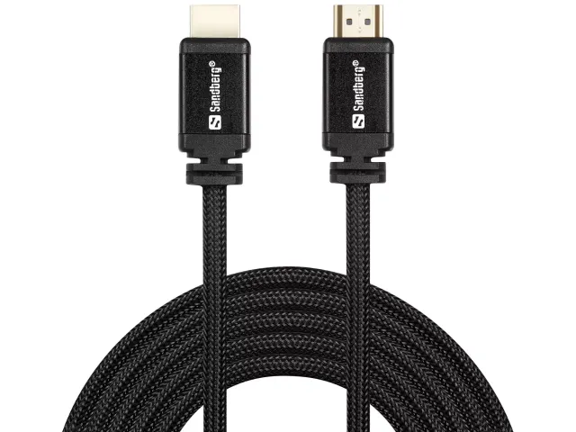 HDMI 2.0 19M-19M Kabel 5 Meter Zwart