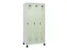 locker voor scheiding van kleding,HxBxD 1950x900x500mm,3vak
