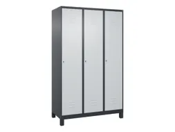 locker,HxBxD 1950x1200x500mm,3vak,vak B 400mm,cil.-slot,voeten
