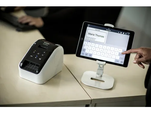 Brother QL-810Wc Labelprinter WiFi USB Zwart/Rood