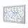 Vitrinekast mededelingenbord Outdoor 21xA4 met gasveer Zilver