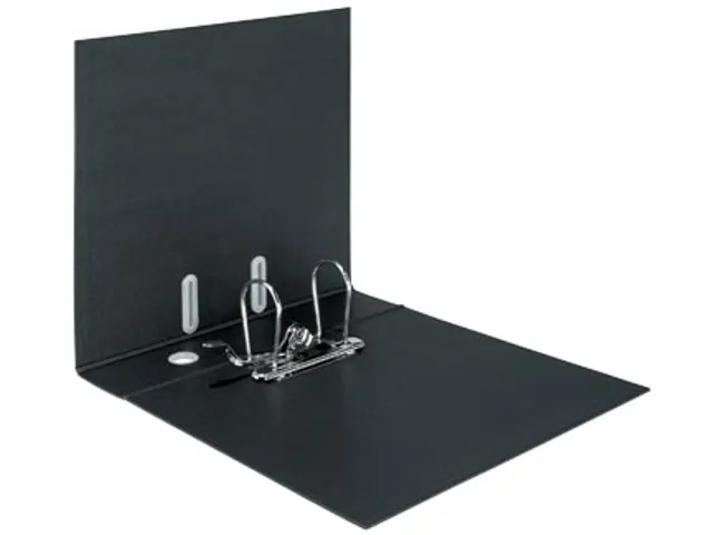 Recycle ordner, rug van 8 cm, zwart