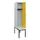 locker met bank,HxBxD 1950x400x815mm,1vak,vak B 400mm,cilinderslot