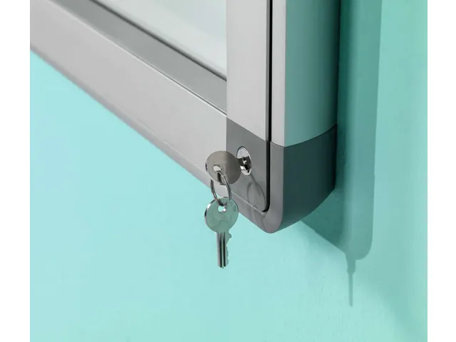 Recto Buitenvitrine 15xA4 vleugeldeur