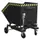 Kiepwagen voor spaanders,HxLxB 1220x1395x1070mm,0,6m³,draagverm. 300k