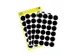Etiquette Avery Zweckform 3003 Rond 18mm Noir 96 pcs