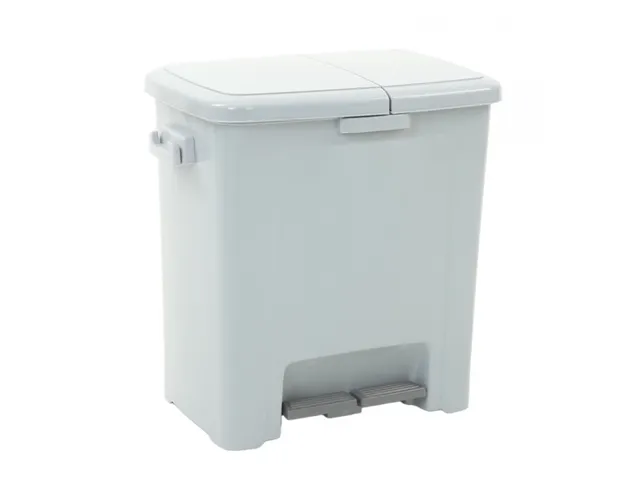 Pedaalemmer Divided Dustbin 45 Liter
