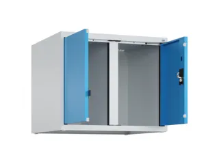 opzetkast,v. locker voor scheiding van kleding,2vak.,vak B 300mm - 1